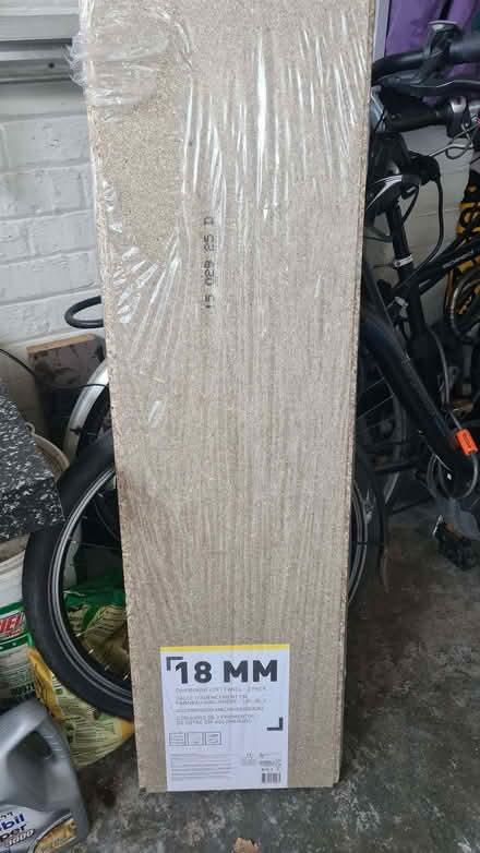 Photo of free 1 unopened pack B&Q loft flooring boards (Southhouse EH16) #1