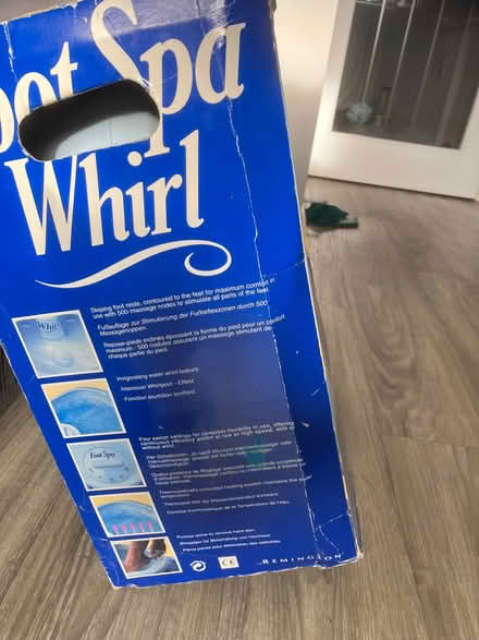 Photo of free Whirl foot bath (Thorney Leys OX28) #1