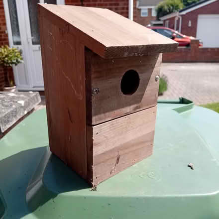 Photo of free Wooden bird box, brand new (Hereford HR1) #1