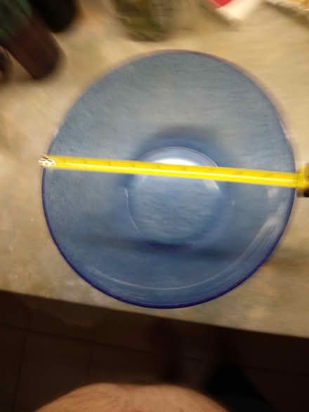 Photo of free Blue Perspex Fruit bowl (Wickford) #1