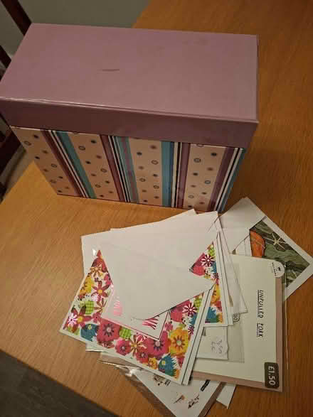 Photo of free Greeting Card Holder + Greeting Cards (Panshanger AL7) #1