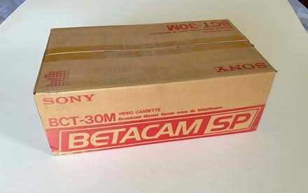 Photo of free 3x Sony Betacam SP Recording Tapes - Brand New - Unused (Fenham NE4) #3