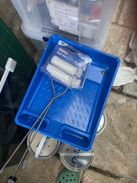 Photo of free Assorted painting supplies (Bear Flat) #1