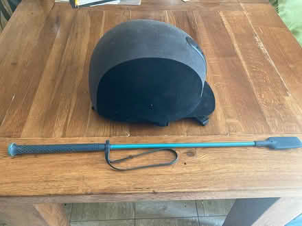 Photo of free Riding hat and crop (Talysarn LL54) #1