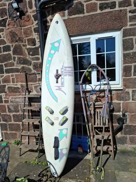 Photo of free 13ft surf board sail and boon (L25 Woolton) #1