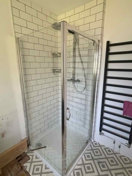 Photo of free 900x900 shower enclosure and tray (Banstead) #1