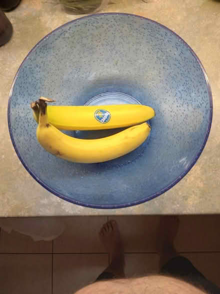 Photo of free Blue Perspex Fruit bowl (Wickford) #2