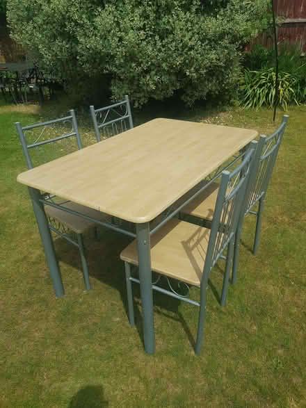 Photo of free Kitchen Dining Table with 4 Chairs (Fleetville AL1) #3