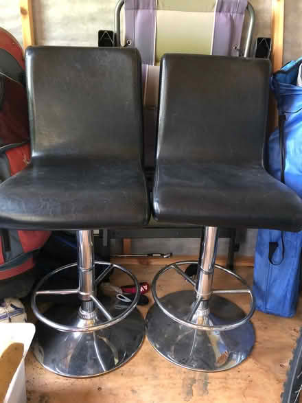 Photo of free 2 bar stools (St Ives PE27) #1