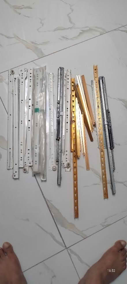 Photo of free Drawer rails and shelf bracket (Old Coulsdon CR8) #1