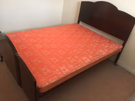 Photo of free Double bed. VGC. 202x138x122, matress height 52 (Barleybank G66) #1