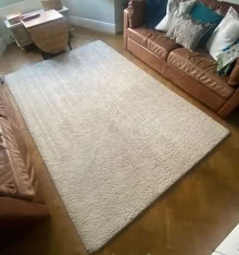 Photo of free Very large cream rug (Camden Square NW1) #1