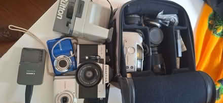 Photo of free Variety of cameras, lenses and filters (Long Crendon HP18) #1