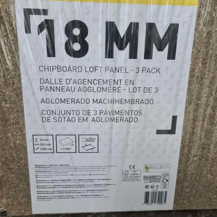 Photo of free 1 unopened pack B&Q loft flooring boards (Southhouse EH16) #2