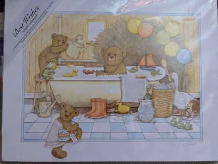 Photo of free Sweet signed teddy bear print (Cam GL11) #1