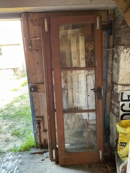 Photo of free French window doors , each is 1m97cms tall and 65 cms wide (Motherby CA11) #1