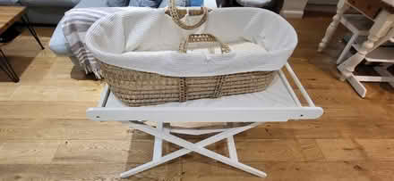 Photo of free Moses basket with stand (Sevenoaks) #4