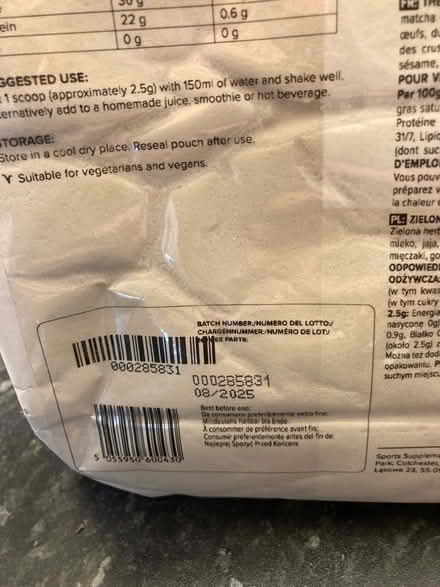 Photo of free Opened bag of Matcha Green Tea powder FOR NATURAL DYE (High Heaton NE7) #4