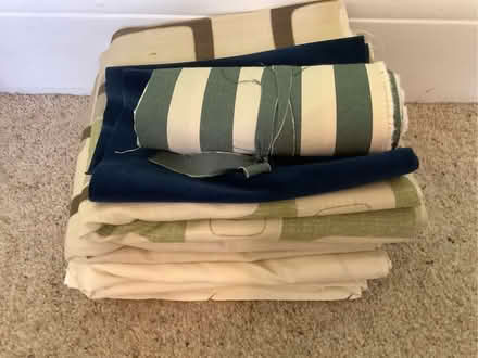Photo of free Several bundles of fabric (Moorfields) #1