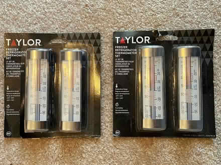 Photo of free 4 refrigerator/freezer thermometers (Cambrian, San Jose) #1