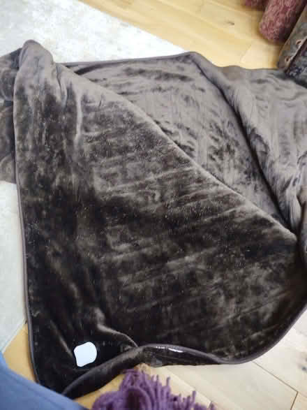 Photo of free Dark brown blanket (Kenton NE3) #2