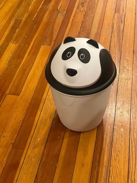 Photo of free Cute panda trashcan (Dupont Circle) #1
