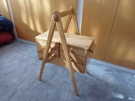 Photo of free Traditional wooden sewing box (Hendon Central NW4) #1