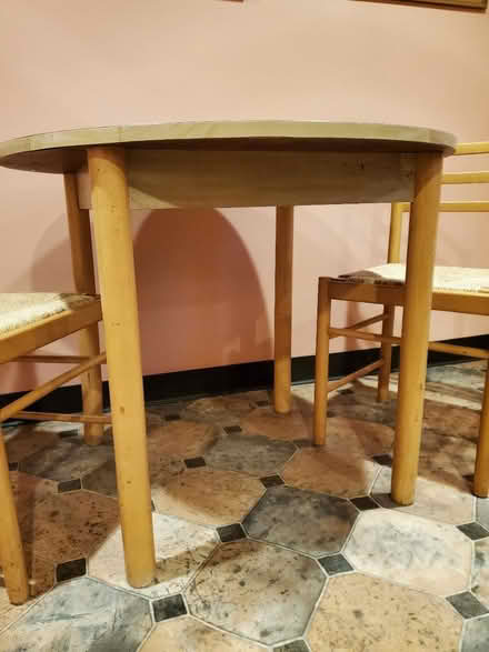 Photo of free Round table and two chairs (Ravenna) #2