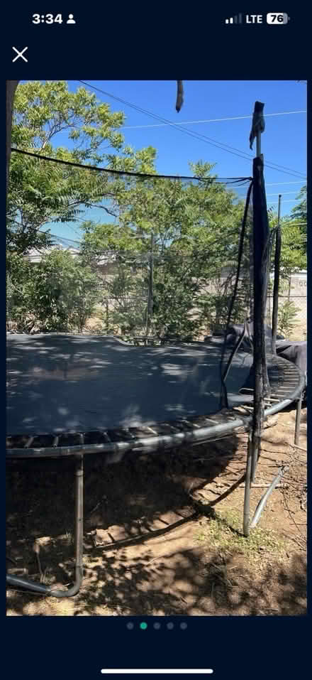 Photo of free 16 foot wide trampoline-needs TLC (NE Heights-Indian School/Penn) #2