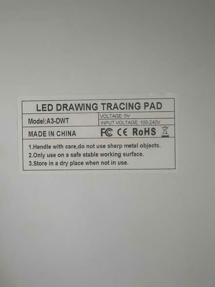 Photo of free A3 lightbox (S70) #4