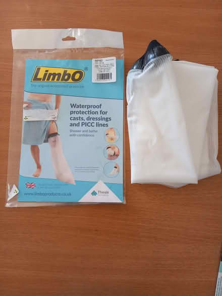 Photo of free Waterproof protection for leg or arm casts (Lydbury North SY7) #1