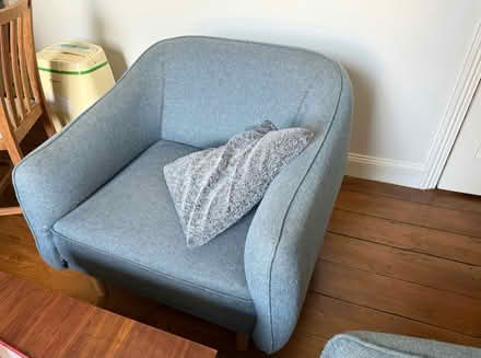 Photo of free Sofa and Chair pair (Epsom) #3