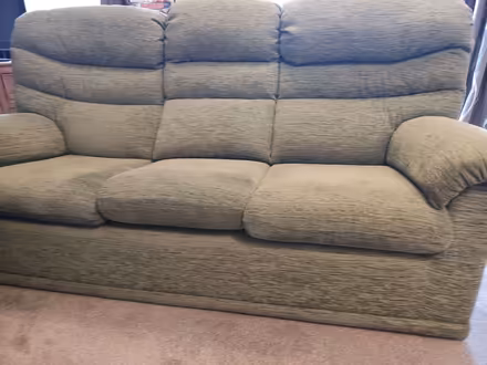Photo of free Sofa and armchair (Greenstead CO4) #2