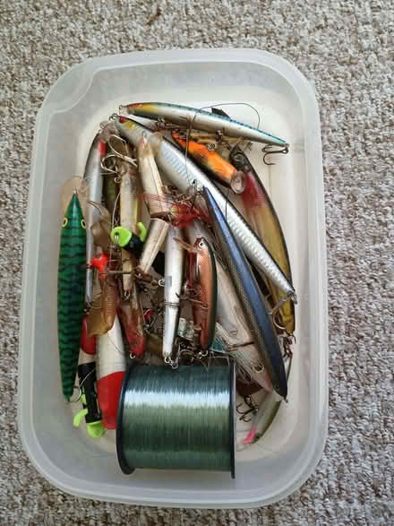 Photo of free Fishing lures & line (Stainton CA11) #1