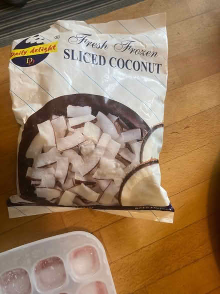 Photo of free Frozen sliced coconut (Raynes Park (SW20)) #1