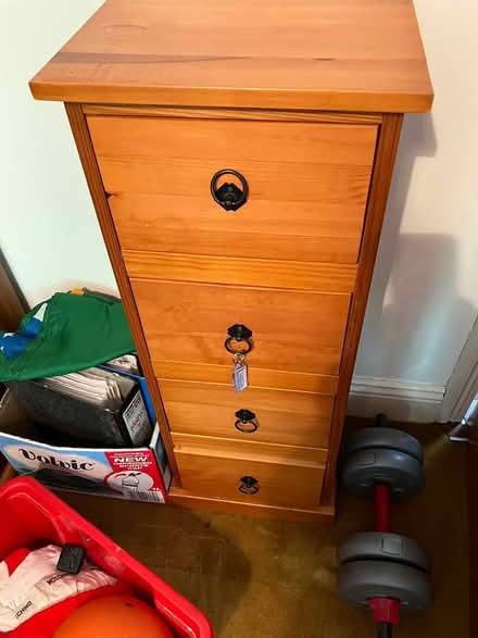 Photo of free Tall chest of drawers (Ballyvolane) #1
