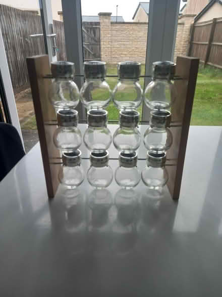 Photo of free Spice Rack - 12 Glass Jars (Bath - Lansdown) #1