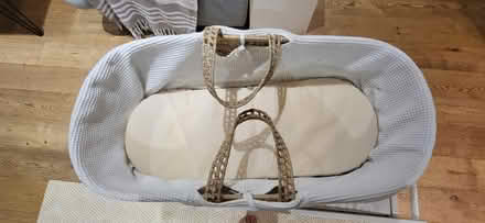 Photo of free Moses basket with stand (Sevenoaks) #3