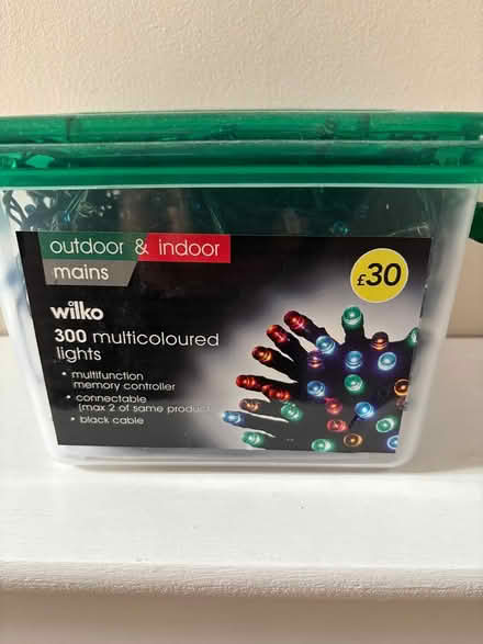 Photo of free 300 Multi coloured Xmas lights (Scarborough YO12) #1