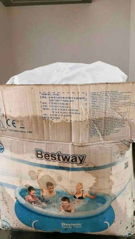 Photo of free 8 foot paddling pool. (The Nurserylands TW12) #1