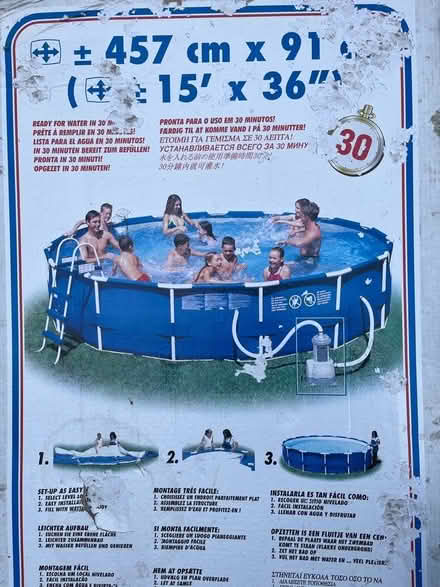 Photo of free Children’s Swimming Pool - 15 feet x 3 feet (Lexden CO3) #2