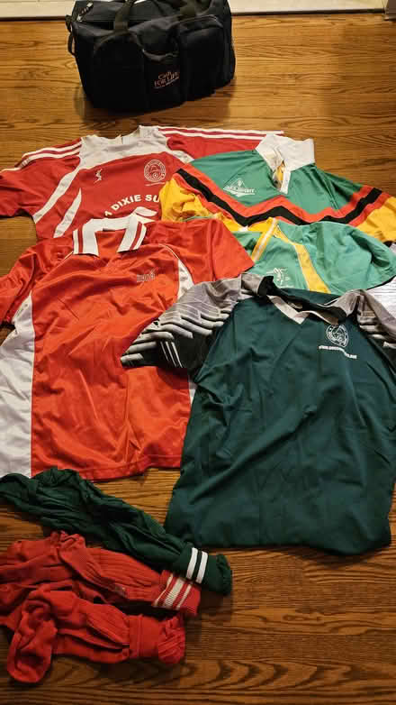 Photo of free Large Soccer gears for men (clarkson lorne park area) #1