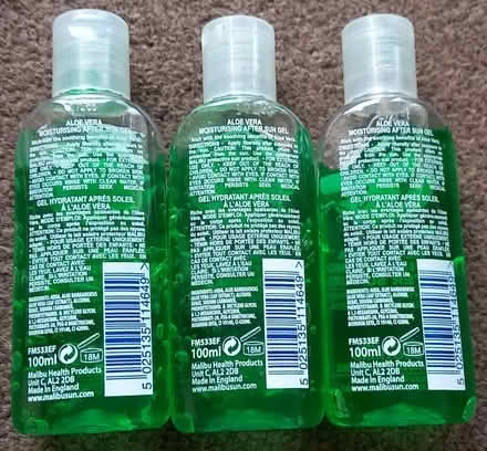 Photo of free Malibu - Aloe Vera moisturising after sun Gel 100ml x 3 (Erith DA8) #2