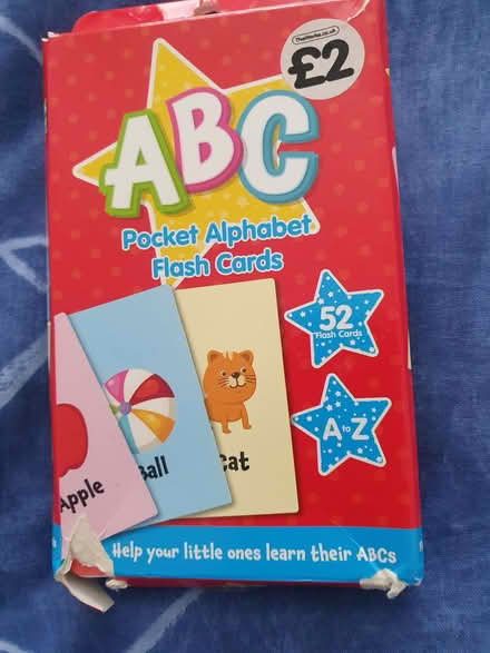 Photo of free A-Z flash cards (Silverdale NG11) #1