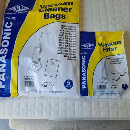 Photo of free Vacuum cleaner bags (Hertford SG13) #1