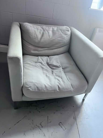 Photo of free Grey armchair (Hove) #1