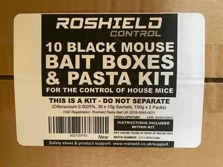 Photo of free Mouse bait traps (Amersham HP7) #1