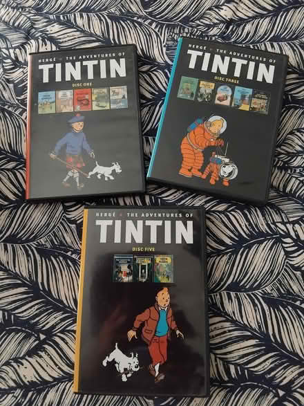 Photo of free Tintin DVDs (Starbeck HG1) #1