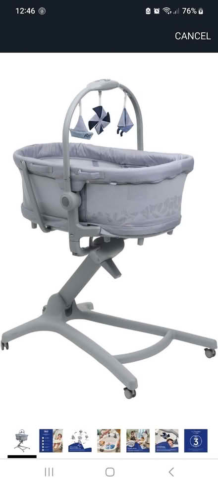 Photo of free Baby cot. (Raunds NN9) #1