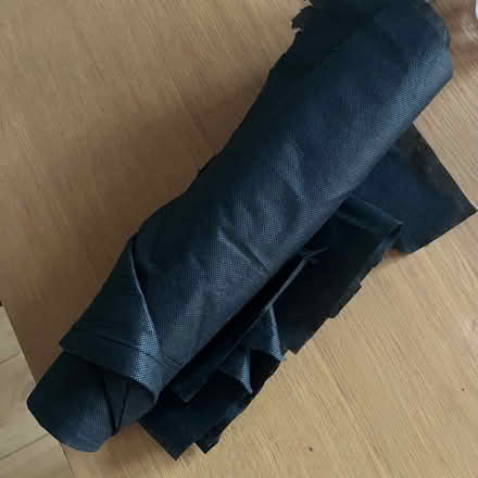Photo of free 6ft x 5ft black landscaping fabric (Angel N1) #1